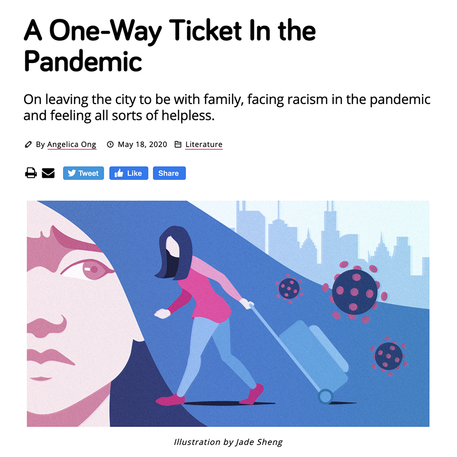 a one-way ticket in the pandemic thumbnail